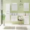 Мебель для ванной подвесная «Runo» Парма 60 с дверцами белая, картинка №2