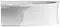 Ванна из литьевого мрамора «Астра-Форм» Селена 170/100 с ножками без сифона белая левая, картинка №2