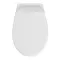 Подвесной унитаз «Cersanit» Delfi белый с сиденьем термопласт с микролифтом белое, фото №9
