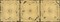 Настенная плитка «Aparici» Victorian Nova 119,3x44,63 4-106-2 Yellow, фото №1
