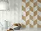 Настенная плитка «ZYX» Evoke Triangle Channel Glossy 17x15 218368 Gold, фотография №3