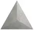 Настенная плитка «ZYX» Evoke Traingle Level Matt. 17x15 218243 Cement, фото №1