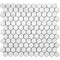 Напольная мозаика «Natural» i-Tilе 29,5x28 4M088-DT (Carrara) белый, фото №1