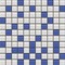 Напольная мозаика «Natural» Color palette 30x30 CPM-219-8 (F-219-8) белый, синий, фото №1