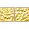 Напольная мозаика «Alma» Golden Mean GM & GMC 32,7x32,7 GM02 желтое золото, картинка №2