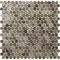Напольная мозаика «Alma» Glamour 31x31 APN-02 бежевый, коричневый, фото №1