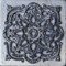 Напольная мозаика «Skalini» Decos 4,8x4,8 D 02/04 серый, фото №1