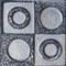 Напольная мозаика «Skalini» Decos 4,8x4,8 D 02/14 серый, фото №1