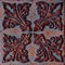 Напольная мозаика «Skalini» Decos 4,8x4,8 D 03/03 коричневый, фото №1