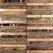 Напольная мозаика «Skalini» Golden line 30x30 GLN-5 бежевый, золото, фото №1