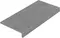 Ступень «Italon» Materia Matt. 120x33 620070000804 carbonio, фото №1