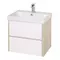 Мебель для ванной подвесная «Aquaton» Сканди 70 белый/дуб Верона, картинка №2