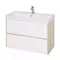 Мебель для ванной подвесная «Aquaton» Сканди 90 белый/дуб Верона, картинка №2