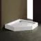 Душевой поддон «Vincea» VST-2AP-1010 100/100 низкий акриловый многоугольный белый с сифоном, картинка №2