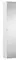 Пенал «Laufen» Space 30 с зеркалом подвесной белый матовый универсальный, фото №1