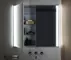 Зеркальный шкаф «Laufen» Frame 25 408603 100/75 с подсветкой рама хром, картинка №2