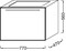 Тумба с раковиной «Jacob Delafon» Struktura 80 с 1 ящиком (Struktura 80/48 белая) подвесная белая, картинка №2