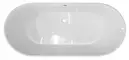 Ванна из литьевого мрамора «Эстет» Майами 168/78 без сифона белая, картинка №2