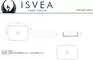 Раковина «Isvea» Infinity 50/36 10NF65050SV фарфоровая белая, картинка №6