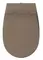 Сиденье для унитаза «Isvea» Sentimenti 40D40531I-S дюропласт с микролифтом коричневая, фото №1