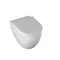 Подвесной унитаз безободковый «Isvea» Infinity 10NF02001SV (40KF0200I-S) белый с сиденьем дюропласт с микролифтом белое, фото №1