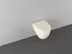 Подвесной унитаз безободковый «Isvea» Infinity 10NF02001SV-2K (40KF0532I-S) слоновая кость с сиденьем дюропласт с микролифтом бежевое, фотография №3