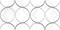 Настенный декор «Laparet» Crystal Resonanse Glossy  60x30  белый, фото №1