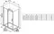 Душевая стенка Ravak Blix Slim BLSPS-90 профиль Черный, стекло Transparent (X9BM70300Z1), картинка №2