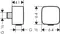 Подключение для душевого шланга «Hansgrohe» FixFit 26457670 с обратным клапаном чёрное матовое, картинка №2