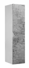 Пенал «Grossman» Инлайн 35 подвесной бетон/белый универсальный, фото №1