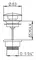 Донный клапан для раковины «Paini» 53PZ945TSR с механизмом Клик-Клак чёрный матовый, картинка №2