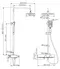 Душевая система «WasserKRAFT» A11401 Thermo с термостатом чёрная матовая/хром, фото №9