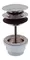 Донный клапан для раковины «Remer» 905CCR114 с механизмом Клик-Клак хром, фото №1