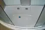 Душевой бокс «Parly» BN150 150/75 с ванной матовый/белый и электрикой, фотография №3