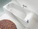 Ванна стальная «Kaldewei» Saniform Plus 363-1 170/70 easy-clean, anti-sleap без опор без сифона белая, картинка №2