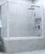 Шторка на ванну стеклянная «Vegas Glass» ZV+ZVF Novo 170/85/140 прозрачная/белая универсальная, фото №1