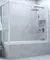 Шторка на ванну стеклянная «Vegas Glass» ZV+ZVF Novo 150/80/140 прозрачная/белая универсальная, фото №1