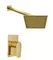 Душевая система «WasserKRAFT» А55180 матовое золото, фото №1