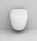 Подвесной унитаз безободковый «Am.Pm» Sensation C301700WH белый (C307851WH) с сиденьем дюропласт с микролифтом, фото №5