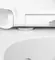 Подвесной унитаз безободковый «Am.Pm» Sensation C301700WH белый (C307851WH) с сиденьем дюропласт с микролифтом, картинка №6