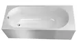 Ванна акриловая «Marka One» Atlas 150/70 без опор без сифона белая, фото №1