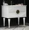 Мебель для ванной подвесная «Opadiris» Ибица 90 белая фурнитура золото, изображение №4