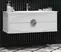 Мебель для ванной подвесная «Opadiris» Ибица 120 белая фурнитура хром, фотография №3