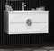Мебель для ванной подвесная «Opadiris» Ибица 90 белая фурнитура хром, фотография №3