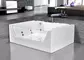 Гидромассажная ванна акриловая «Cerutti» C-478 170/120 с каркасом с сифоном белая, фотография №3