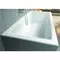 Ванна акриловая «Riho» Rething Cubic 160/70 без опор с сифоном белая, фотография №3