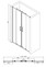 Душевая дверь «Abber» Schwarzer Diamant AG33150 150/190 прозрачная/хром, картинка №6