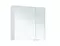 Зеркальный шкаф «Aquanet» Палермо 80 без света белый универсальный, фотография №3