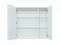 Зеркальный шкаф «Aquanet» Палермо 80 без света белый универсальный, фото №5