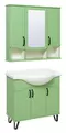 Мебель для ванной «Runo» Марсель 80 зелёная, фото №1